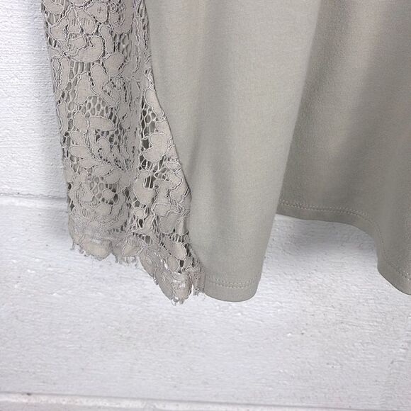 J.Jill ponte quarter sleeve tunic top - Picture 5 of 5